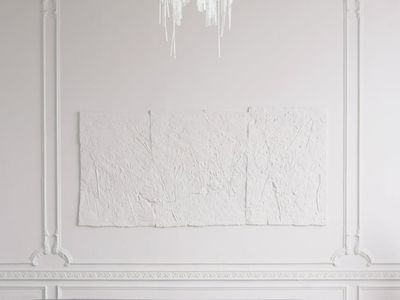 Well lit training space with white walls